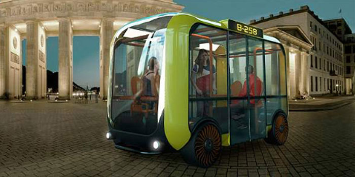Minibús futurista diseñado por colombiano recibió premio internacional